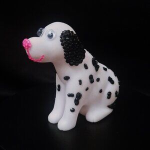 Bling Dalmatian Vinyl Figure, Bedazzled Dog